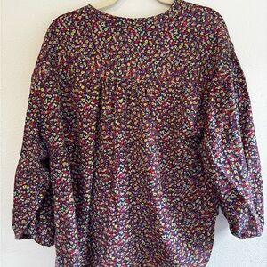 Apiece Apart Multicolor Floral Blouse